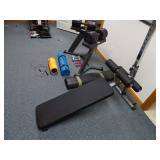 Weider Speed Weights 120 lbs & Rack, matt, incline bench, assorted free weights, yoga matt, back rol