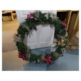 Huge Holiday Wreath. 45" Wide