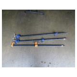 Pipe Clamps 48" (Lot of 3)