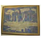 "Sailboats at Anchor" by Raymond McMahon 30x40