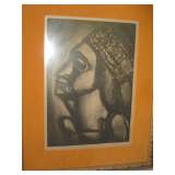 etching by Georges Rouault