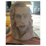 Margaret Farris bust of Mark Twain