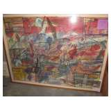 Richard Mills watercolor "D-Day"