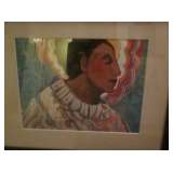 Gallagher signed print