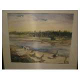 Hulda Gibson, sister of Richard Folmar, watercolor