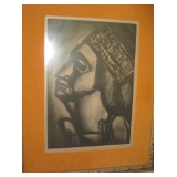 etching by Georges Rouault