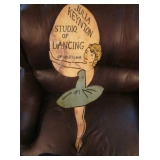 Sign from local dance studio
