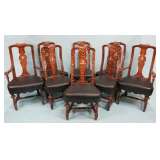 dinning room chairs with mother of pearl inlay