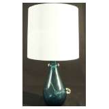 glass table lamp