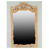Carved mirror