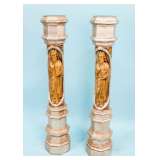 pair of candle sticks