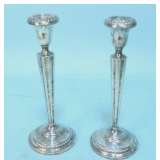 silver candle sticks 