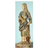 wood carved santo
