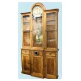 china hutch with clock