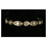 gold and diamond bracelet
