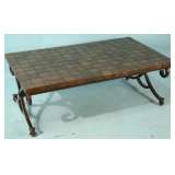 tiled coffee table