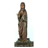 wood carved madonna 
