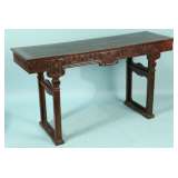 chinese carved altar table