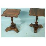 pair of end tables 