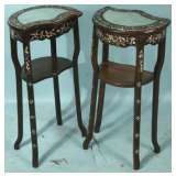 pair of tables 