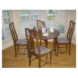dining room table and chairs