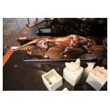 large cat sculpture
