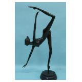 bronze ballerina 