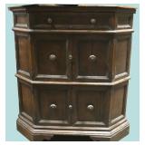 antique wood cabinet