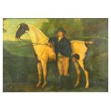 oil on canvas painting