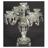 antique crystal candelabrum 