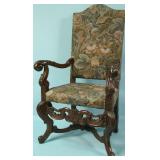 antique arm chair