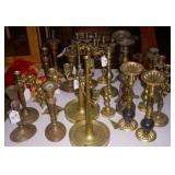 antique candle sticks