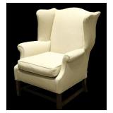 Wing back armchair
