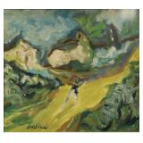 Oil on canvas painting - Many pieces of fine art. Please see our onlne catalog at LMAuctionCo.com