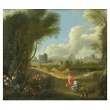 Oil on canvas painting - Many pieces of fine art. Please see our onlne catalog at LMAuctionCo.com