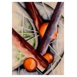 Oil on canvas painting - Many pieces of fine art. Please see our onlne catalog at LMAuctionCo.com