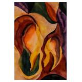 Oil on canvas painting - Many pieces of fine art. Please see our onlne catalog at LMAuctionCo.com