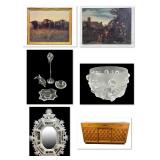 Online Estate Auction with Preview