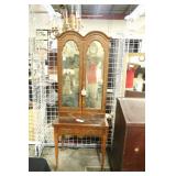 wood inlaid secretary 