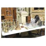 brass candle sticks