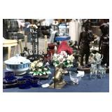designer home accessories, artwork, chandeliers, wrought iron, porcelain, cut glass