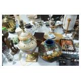 rugs, lighting, oriental decorative accessories, picture frames