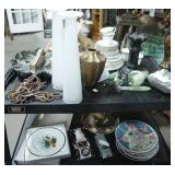 fruit bowls, paintings, dishes, cigar boxes, clocks, dolls, carved jade