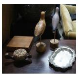 bird sculpture, silver dish and hundreds more items