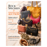Rock Specimen and Designer Purse Auction