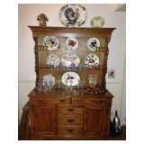 solid wood buffet 