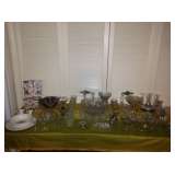 fine glassware, depression glass