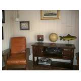 Stereo and Chair