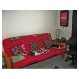Buccaneer Sofa and UPS Sign