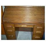 Bradford Oak Rolltop Desk